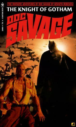 Doc Savage Batman Superhero Fan Art