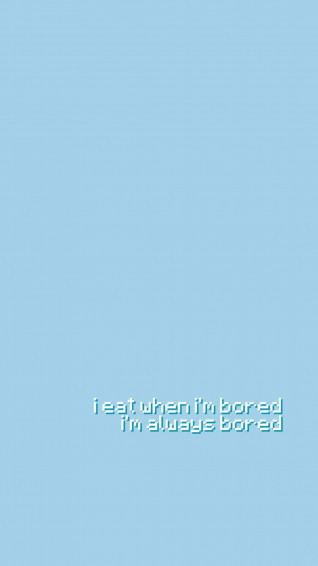 Pastel Blue Aesthetic Wallpaper