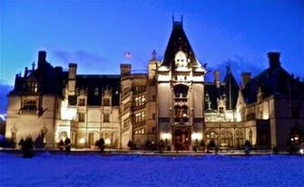 Biltmore Estate Christmas Snow House Looked Like A Completely