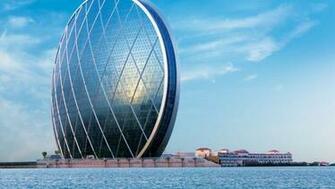 Full HD Wallpaper Aldar Hq Sea Abu Dhabi Desktop Background 1080p