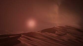 Red Desert Storm By Lymos Customization Wallpaper Photo Manipulated