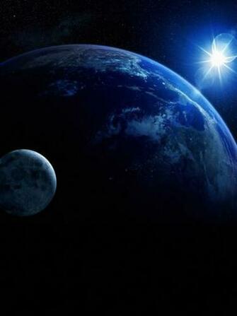 3d Abstract My Blue Planet Earth iPad iPhone HD Wallpaper