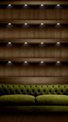 Shelf iPhone Plus Wallpaper HD