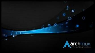Wallpaper Linux Archlinux Os Blue Black