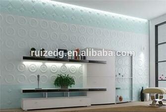 Board Decorative Wall Panel 3d Effect Wallpaper Pvc Cladding