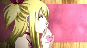 Anime Girl Lucy Heartfilia Beautiful Hikarinogiri Wallpaper