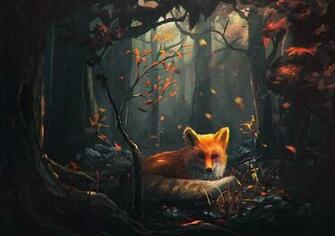 Art Wallpaper Artist Fox Animals