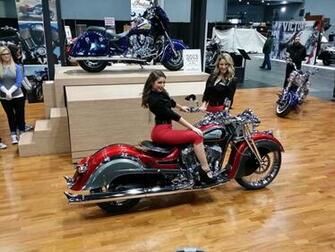 Indian Big Chief Custom Revealed In New York City Yellow Biker