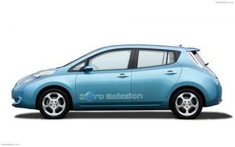 Nissan Leaf Widescreen Exotic Car Photo Of