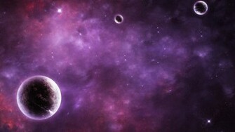 Purple Universe Wallpaper