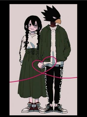 Tokoyami X Tsuyu