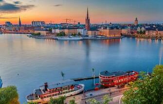Wallpaper Morning Sweden Stockholm Image For Desktop Section