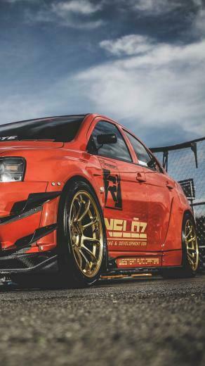 Wallpaper Mitsubishi Lancer Evolution X