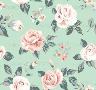 Wallpaper Pattern Vintage Flowers Amazing