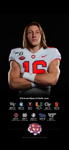 Clemson Schedule Wallpaper Sports Talk