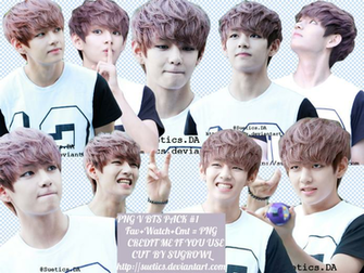Png V Bts Pack By Sugrowl Suetics