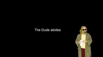 Minimalistic The Dude Big Lebowski Wallpaper Background
