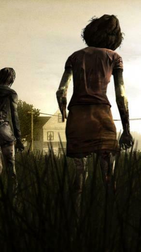 The Walking Dead iPhone Wallpaper