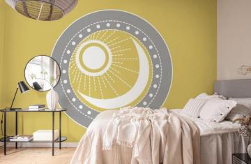 Bohemian Moon Wallpaper Happywall
