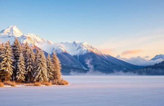 Winter Mountain Wallpaper