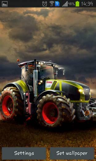 Farm Tractor 3d Livewallpaper For Android