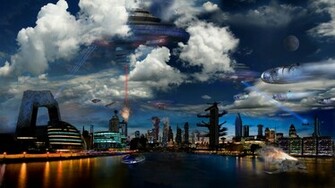 Future City Wallpaper