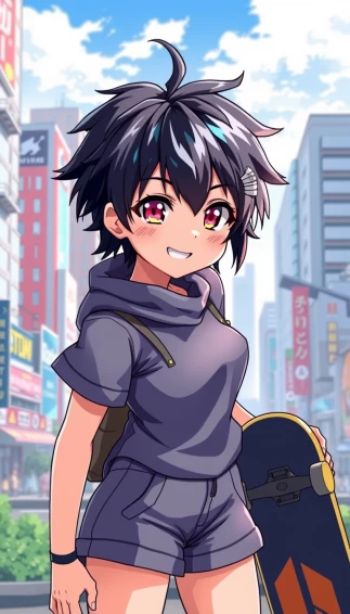 Anime Tomboy Wallpaper
