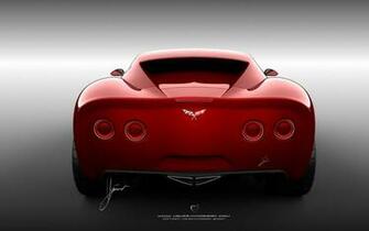 Corbeta Veh Culos De Arte Rojo Wallpaper