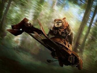 My Wallpaper Star Wars Ewok Speedster