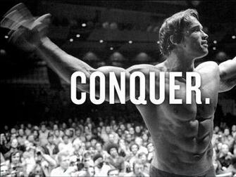 Arnold Schwarzenegger Conquer Wallpaper Image