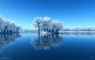 Beautiful Winter Scene Wallpaper