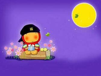 Of Mid Autumn Festival Cartoon Characters