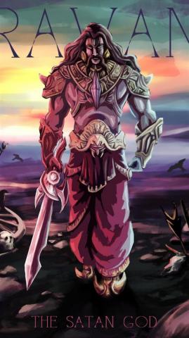 Ravana iPhone Wallpaper