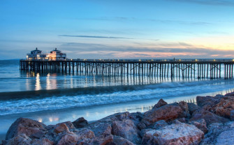 Evening In Malibu Mac Wallpaper