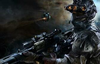 Wallpaper Mask Costume Sniper Announcement Ghost