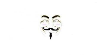 Guy Fawkes Mask Wallpaper Minimalistic