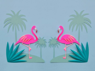 Pink Flamingo Wallpaper In