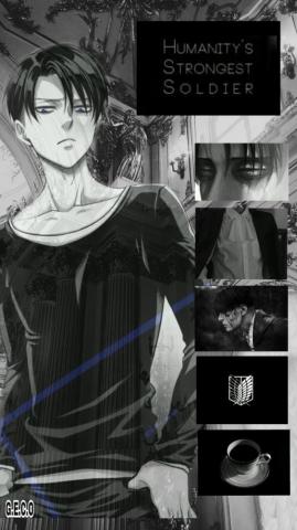 Levi Ackerman Wallpaper Black And White Pictures