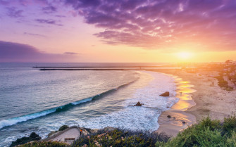Corona Del Mar California Beaches Nature High Quality Wallpaper