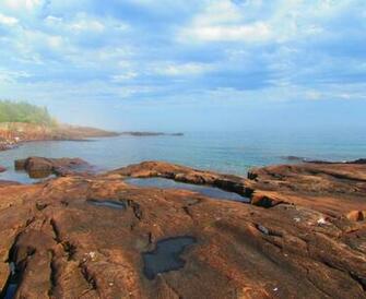 Lake Superior Kustlijn Wallpaper