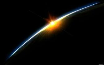 Design Desktop HD Earth Sun And Moon Image