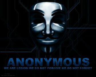 Anonymous Logo Wallpaper Second By