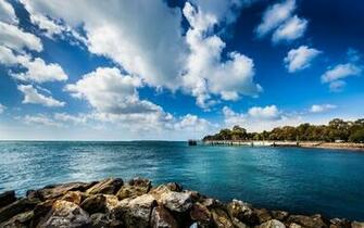 HD Ocean Scene Wallpaper