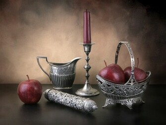 Still Life Red Wallpaper