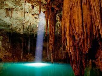 Cenote Dzitnup Mexico Wallpaper