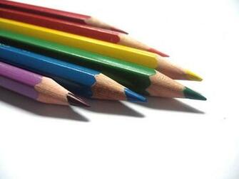 Colorful Pencils Wallpaper