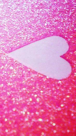 Pink Heart iPhone Wallpaper