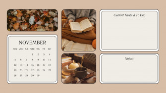 And Customizable November Templates