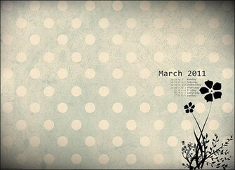 March Desktop Background