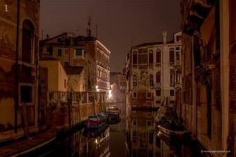 Night Streets Of Venice